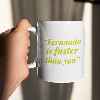 Caneca Fernando Alonso Faster Than You
