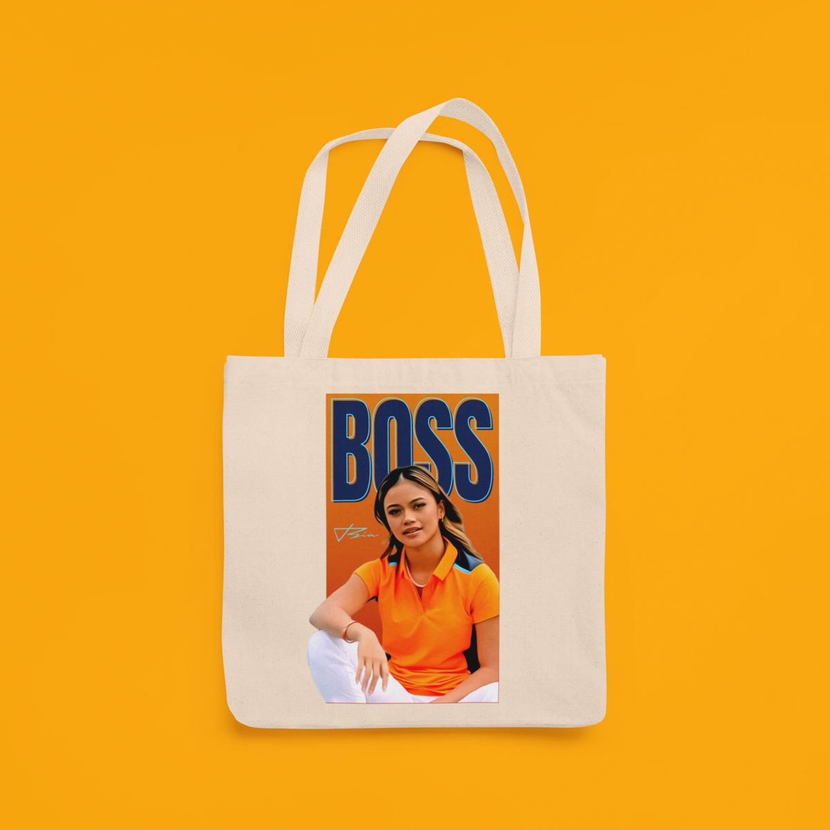 Nome do produto: Ecobag Girl Boss Collection Bianca Bustamante