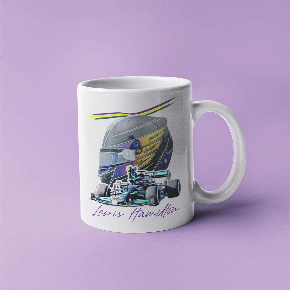 Nome do produto: Caneca Lewis Hamilton I’m One of You Brasil