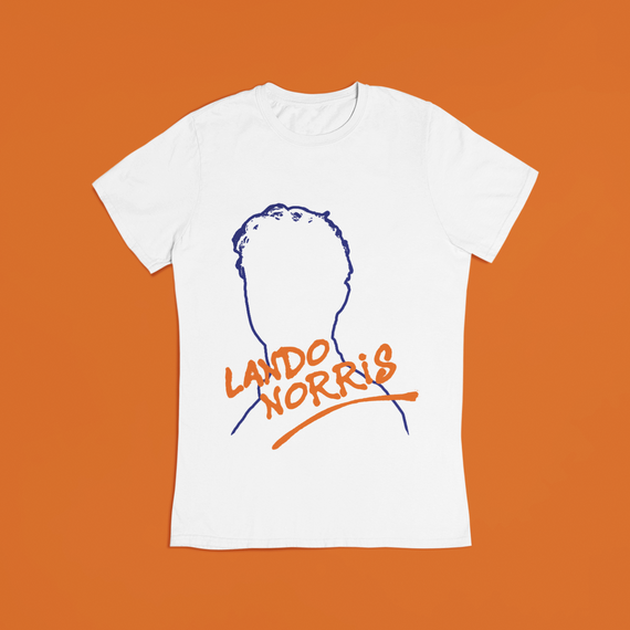 Plus Size Camiseta Lando Norris Good Vibes