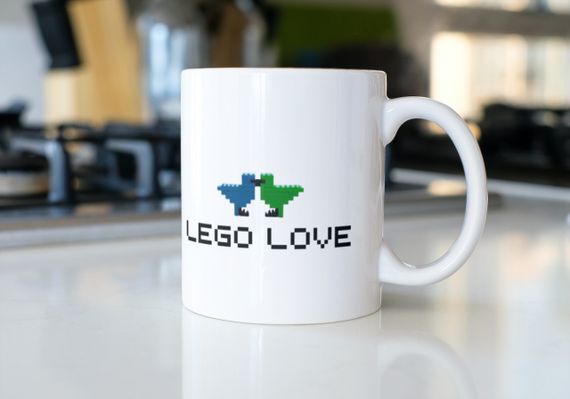 CANECA LEGO LOVE