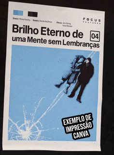 Nome do produtoPoster MInimalista  filme A Baleia