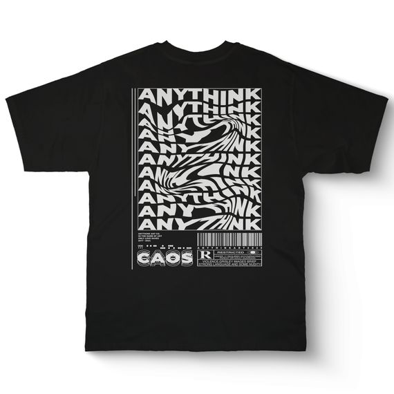 Anythink_v2 - Camiseta Preta