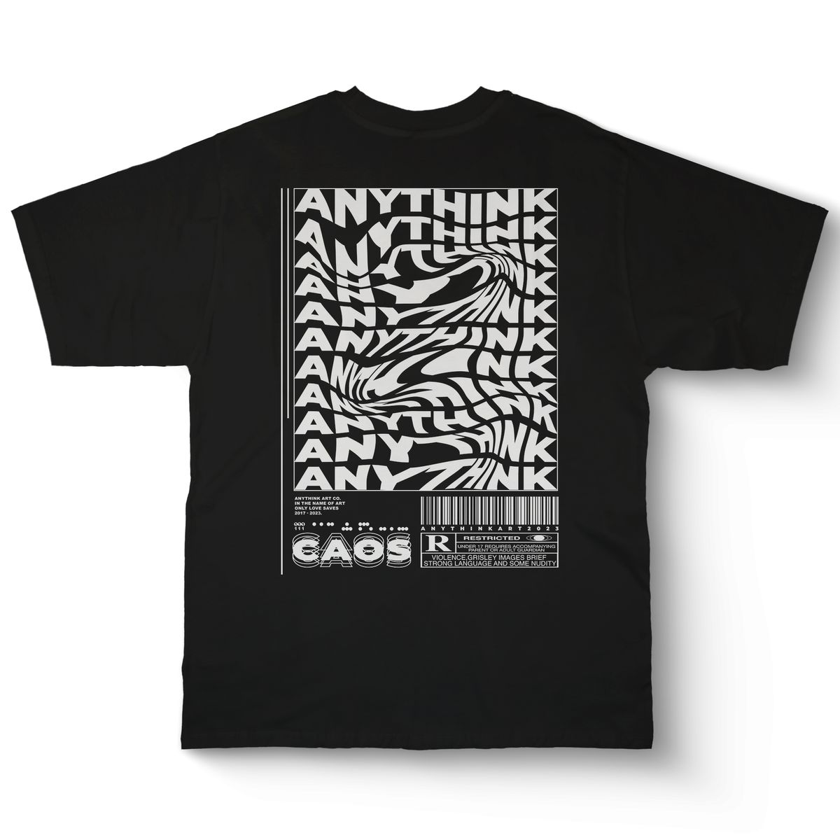 Nome do produto: Anythink_v2 - Camiseta Preta