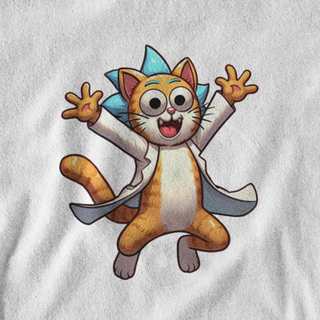 T-Shirt Meow Ink - Cute Cat Ricky