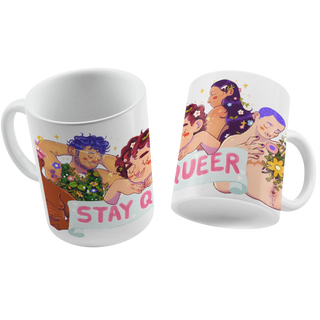 Caneca Meow Ink - Stay Queer