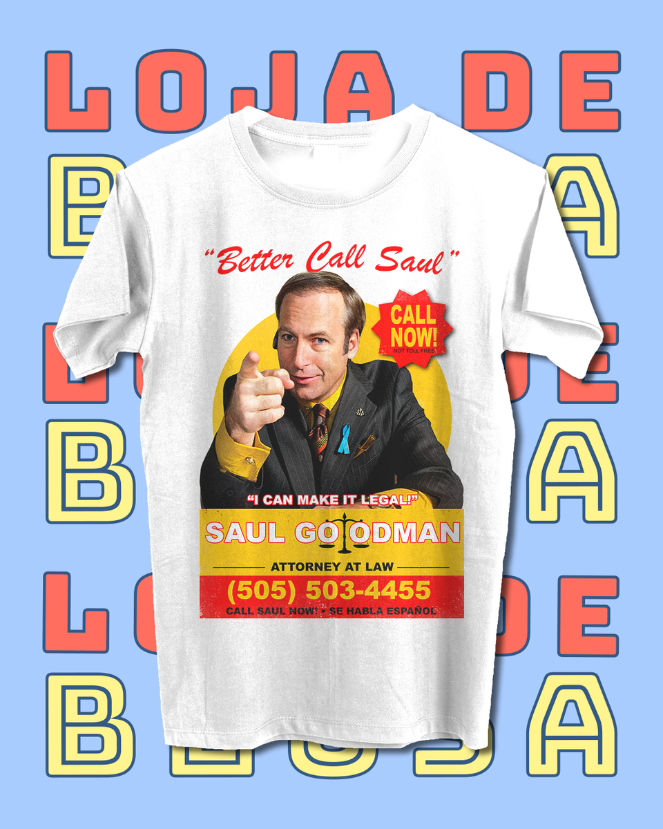 Nome do produto: Blusa Better Call Saul