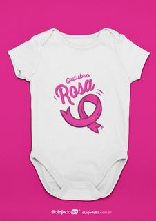 Nome do produtoBody Infantil Branco Outubro Rosa