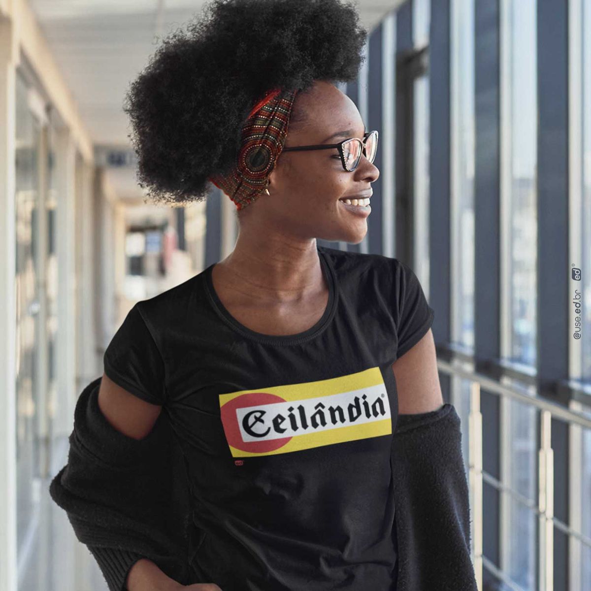 Nome do produto: CEILÂNDIA - Camiseta Feminina Baby Long Cores