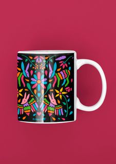 Nome do produtoCaneca de Cerâmica para Bebidas Quentes Impressão Floral com Bichos