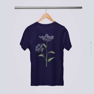 Centáurea - Camiseta Estampa Floral Centáurea Cores