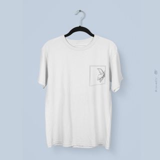 Nome do produtoFree Fish - Camiseta Estampa Peixe Quality Branca