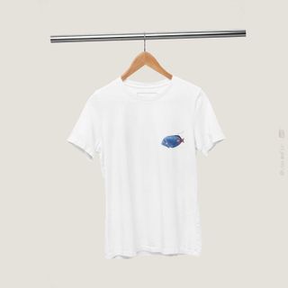 Nome do produtoFollow-me South Coast - Camiseta Estampada Branca