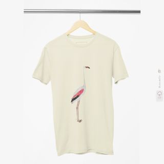 Nome do produtoFlamingo - Camiseta Pima Peruana Marfim