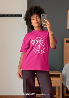 Nome do produtoEdição Especial Outubro Rosa - Camiseta Unissex Quality Rosa