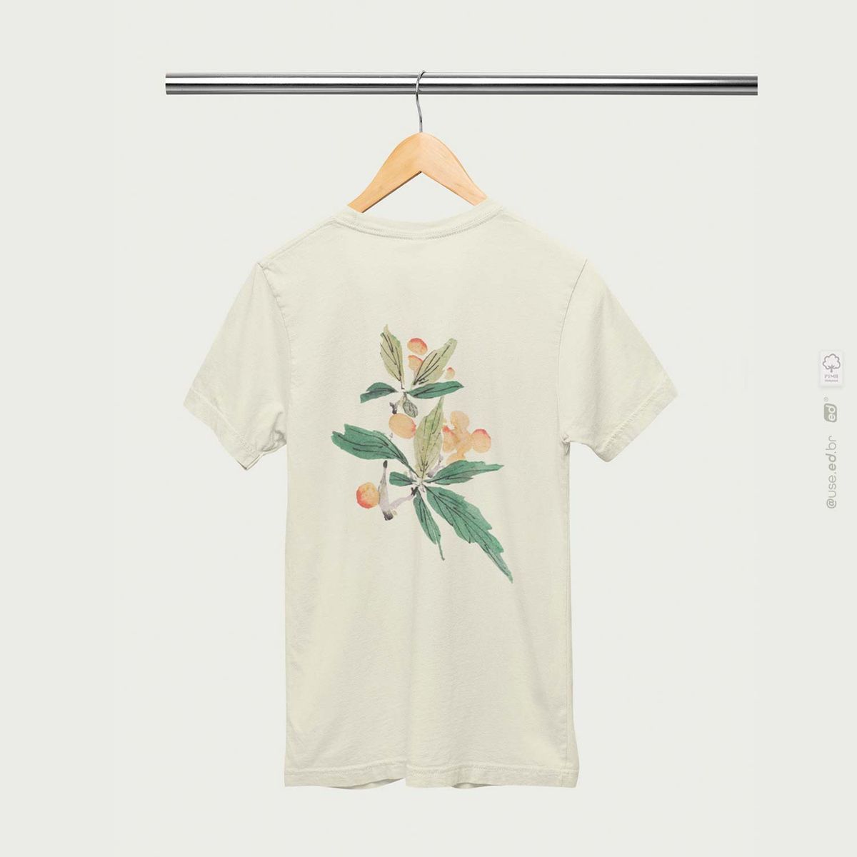 Nome do produto: Botânica - Camiseta Pima Peruana Cores