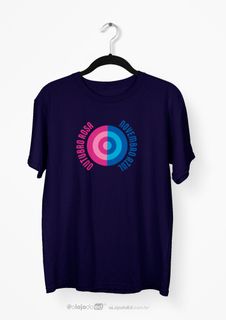 Nome do produtoEdição Especial Outubro Rosa e Novembro Azul - Camiseta Unissex Quality Azul Marinho