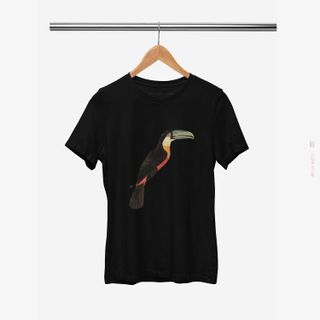 Tucano - Camiseta Estampa Pássaro Tucano Quality Preta