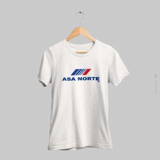 Nome do produtoASA NORTE - Camiseta baby Long Estampa Asa Norte Branca