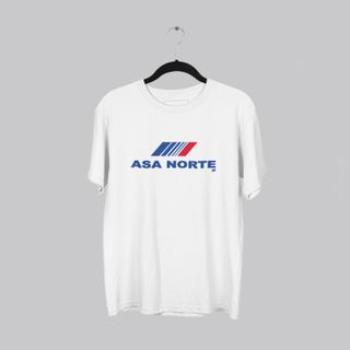 Nome do produtoASA NORTE - Camiseta Quality Estampa Asa Norte Branca