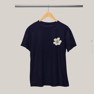 Nome do produtoFlor Branca - Camiseta Estampa Floral Flor Branca Cores