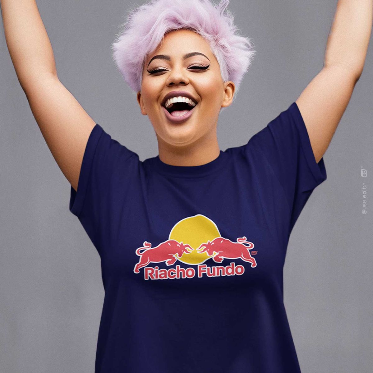 Nome do produto: RIACHO FUNDO - Camiseta Feminina Baby Long Cores