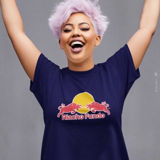 RIACHO FUNDO - Camiseta Feminina Baby Long Cores