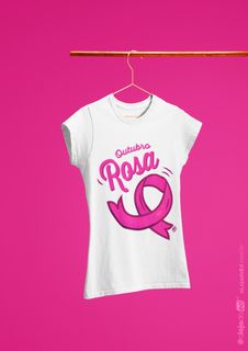 Nome do produtoEdição Especial Outubro Rosa - Camiseta Baby Long Quality