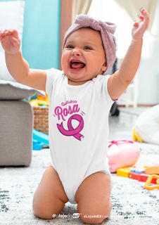 Nome do produtoBody Infantil Branco Outubro Rosa