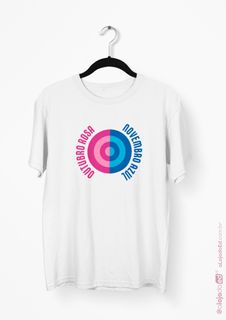 Nome do produtoEdição Especial Outubro Rosa e Novembro Azul - Camiseta Unissex Quality