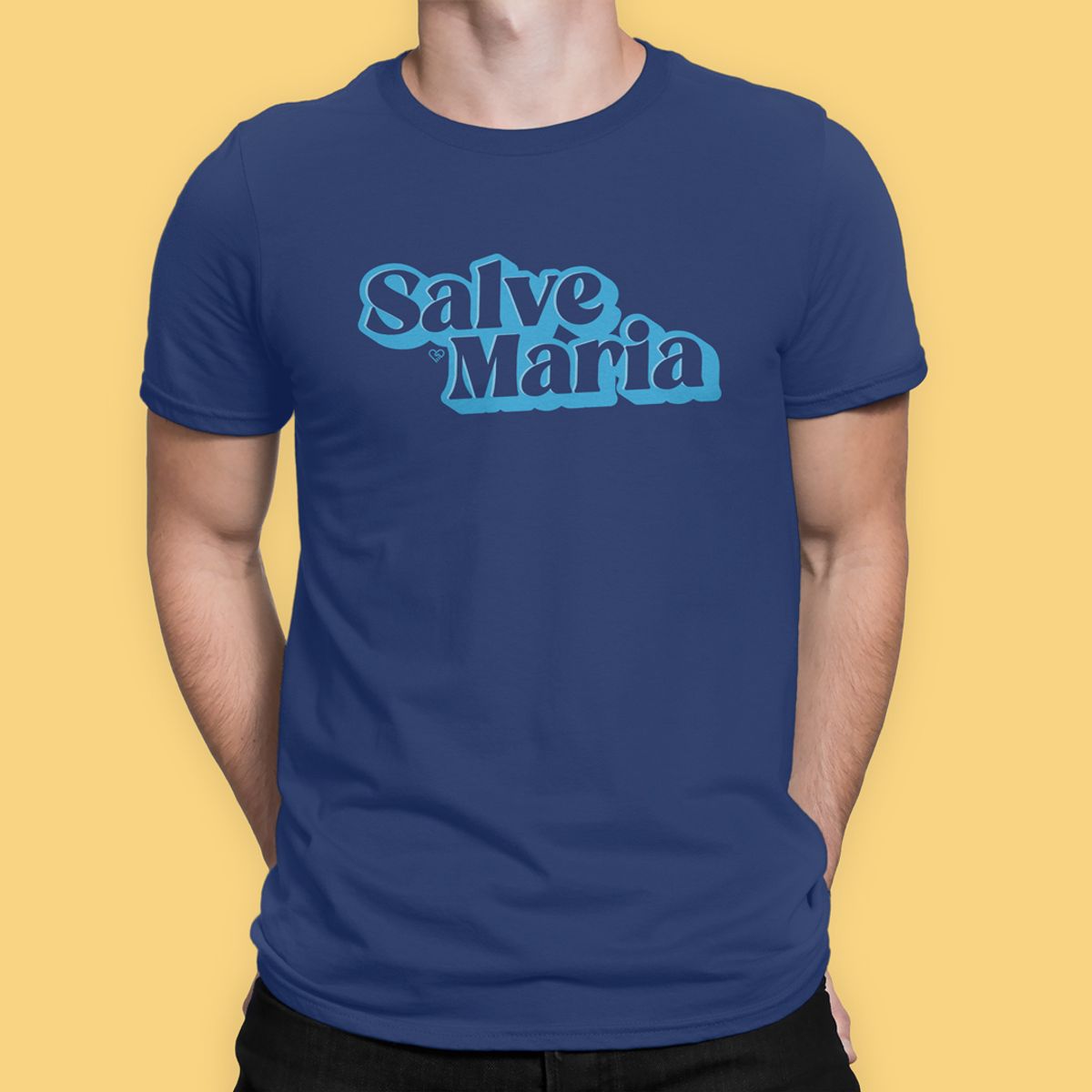 Nome do produto: Camiseta Salve Maria