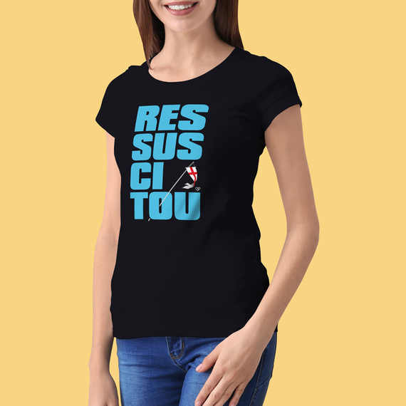 Camiseta Ressuscitou - Feminina