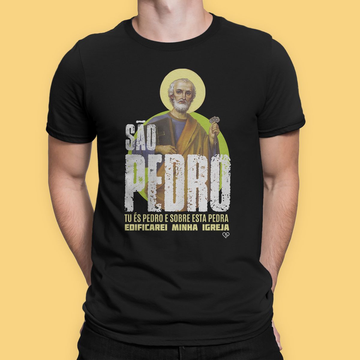 Nome do produto: Camiseta São Pedro Apóstolo