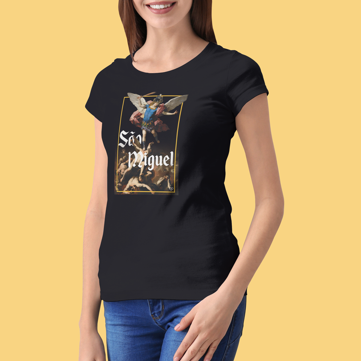 Nome do produto: Camiseta São Miguel - Feminina