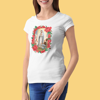 Camiseta Aparição de Nossa Senhora - Feminina