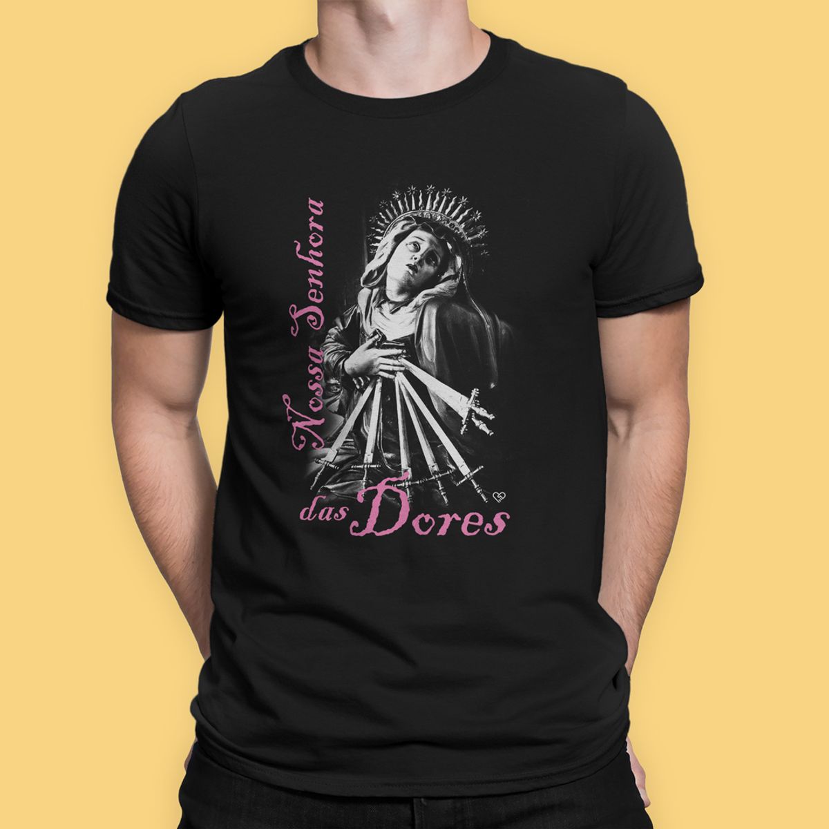 Nome do produto: Camiseta Nossa Senhora das Dores