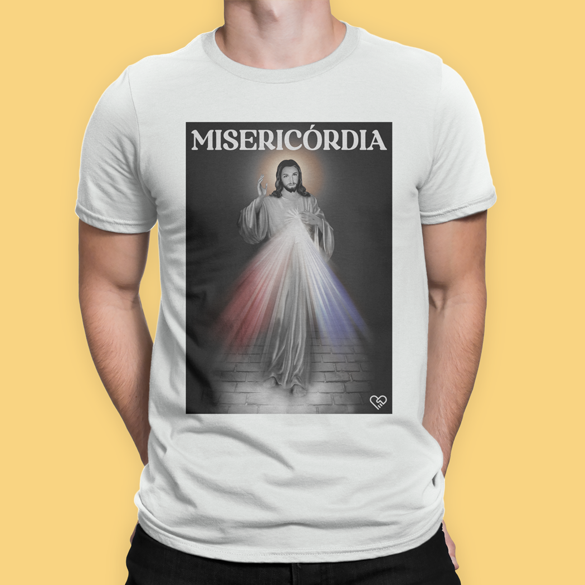 Nome do produto: Camiseta Jesus Cristo Misericordioso