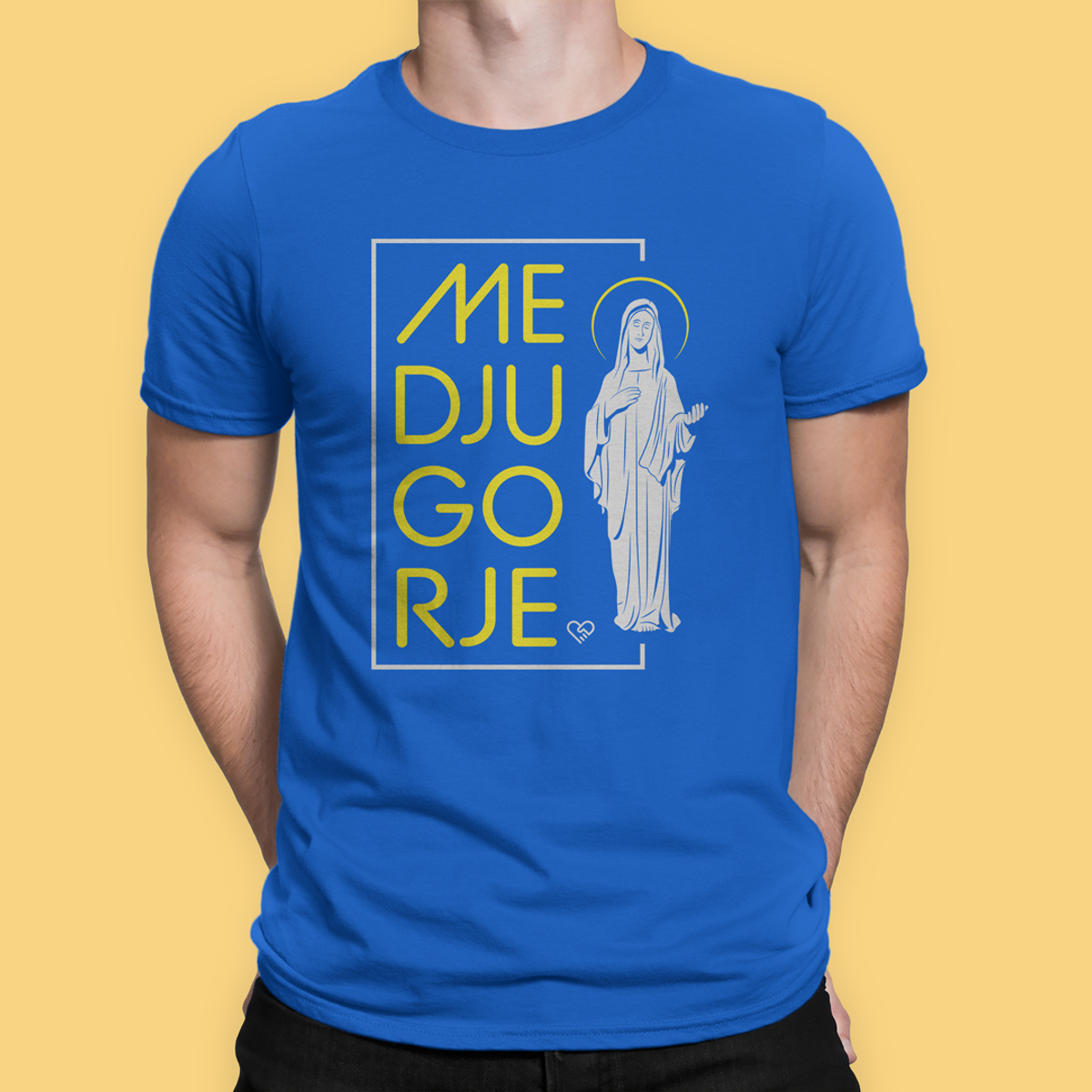 Nome do produto: Camiseta Nossa Senhora de Medjugorje