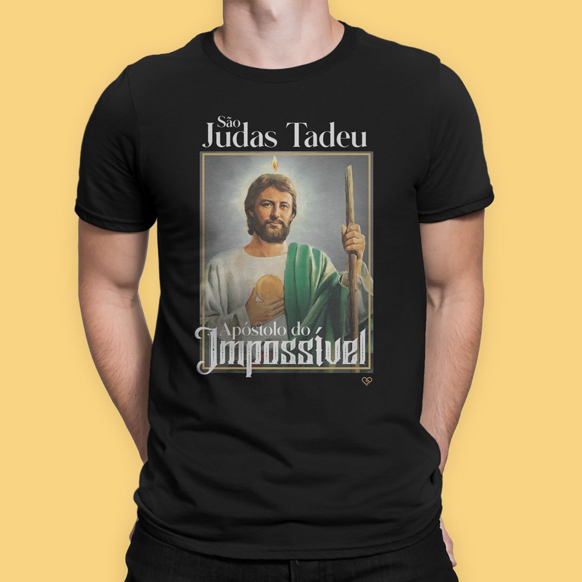 Nome do produto: Camiseta São Judas Tadeu - Apóstolo