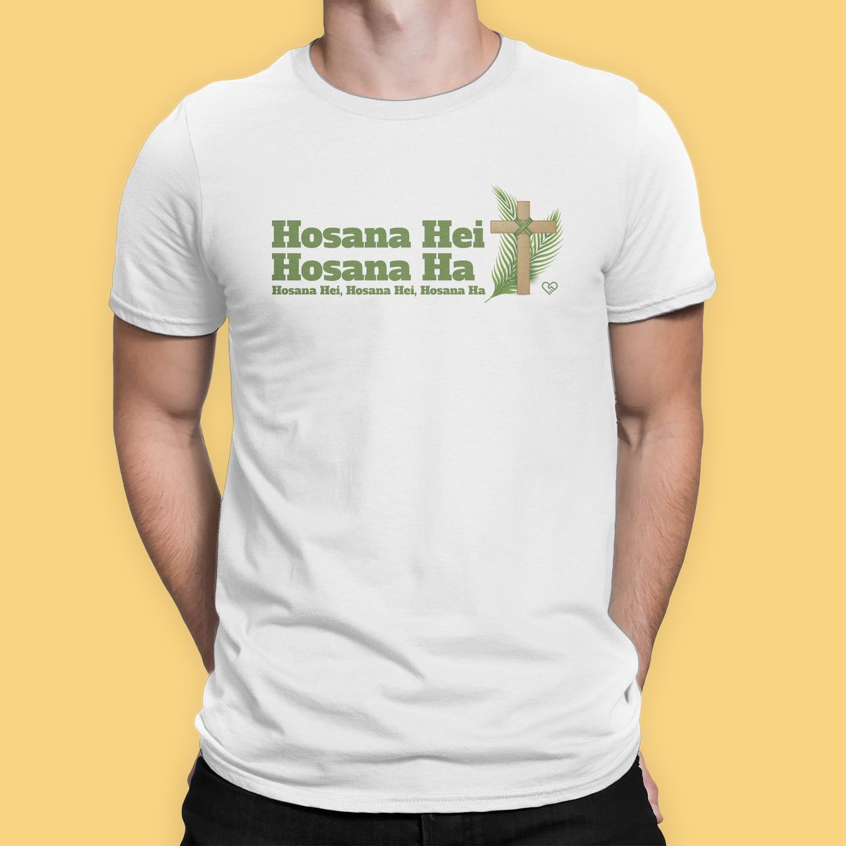 Nome do produto: Camiseta Hosana Hei