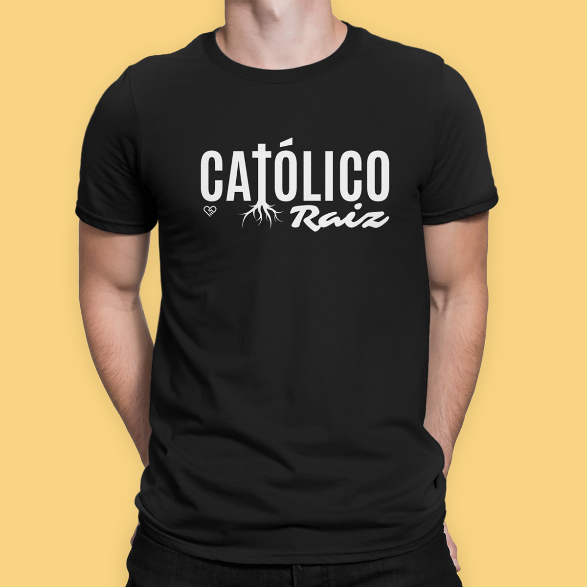 Nome do produto: Camiseta Católico Raiz