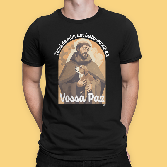 Camiseta São Francisco de Assis - Vossa Paz