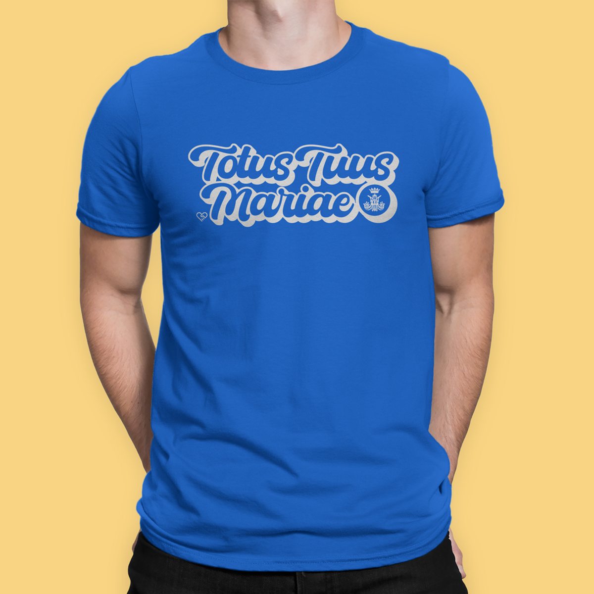 Nome do produto: Camiseta Totus Tuus Retrô