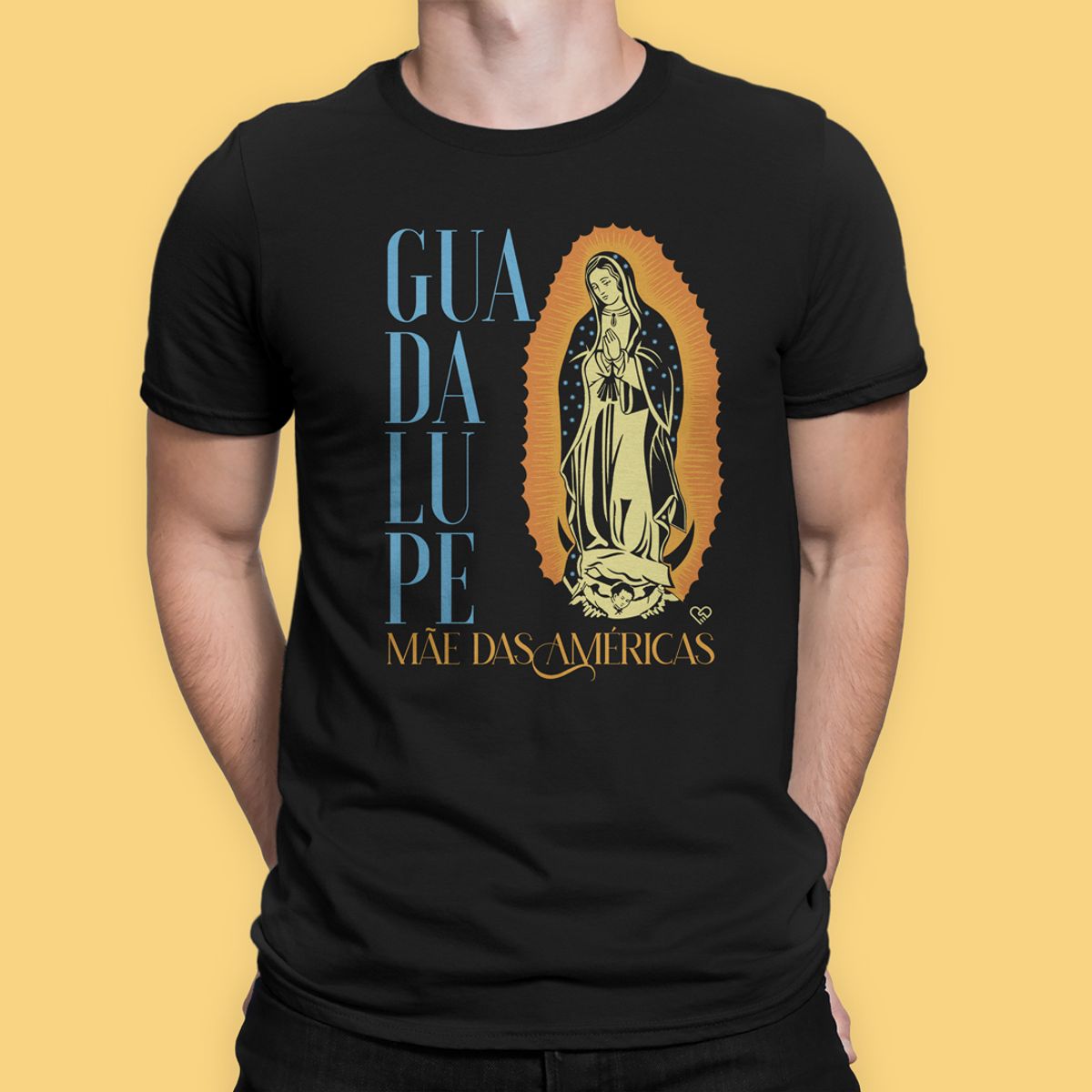 Nome do produto: Camiseta Guadalupe Mãe das Américas