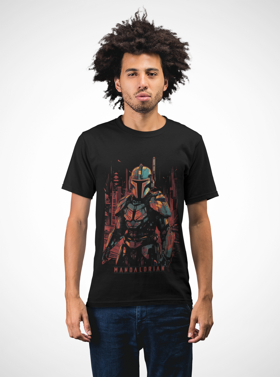 Nome do produto: T-Shirt Mandalorian Punk III