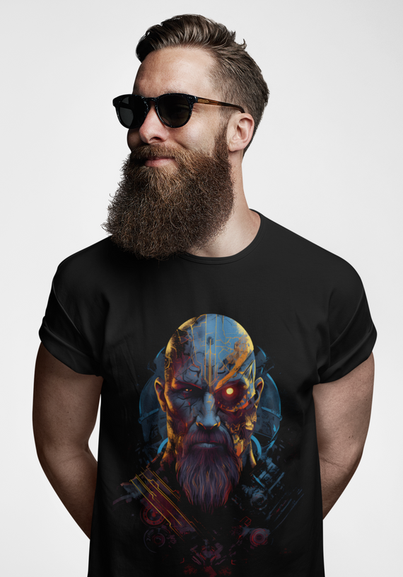 T-Shirt - Kratos ciborg