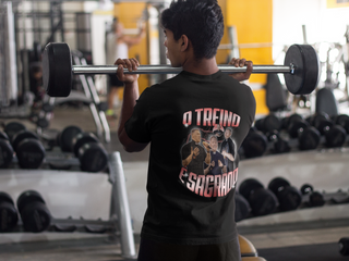 Nome do produtoCamiseta O Treino é Sagrado (Estampa nas Costas)