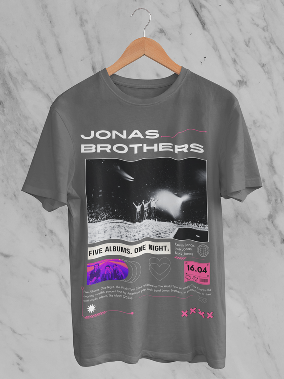 Camiseta Estonada Jonas Brothers 16.04
