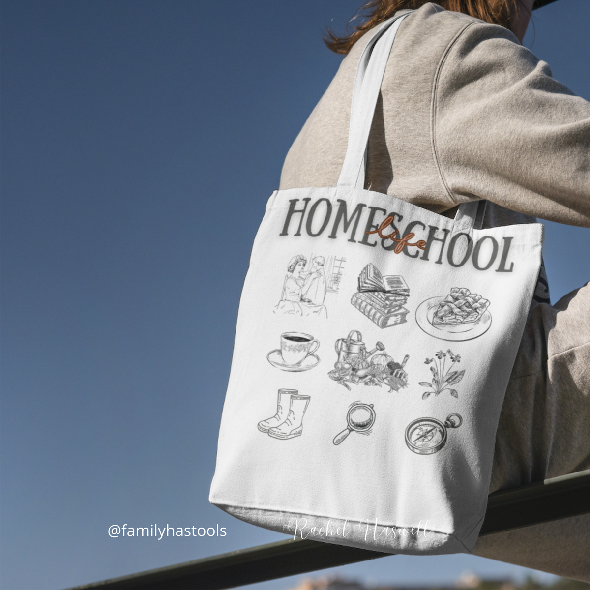 Nome do produto: Eco Bag Homeschool life