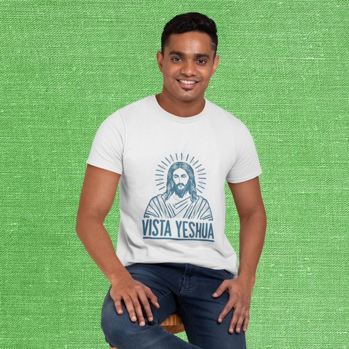 Nome do produto: Vista Yeshua - T-Shirt Classic - 03 